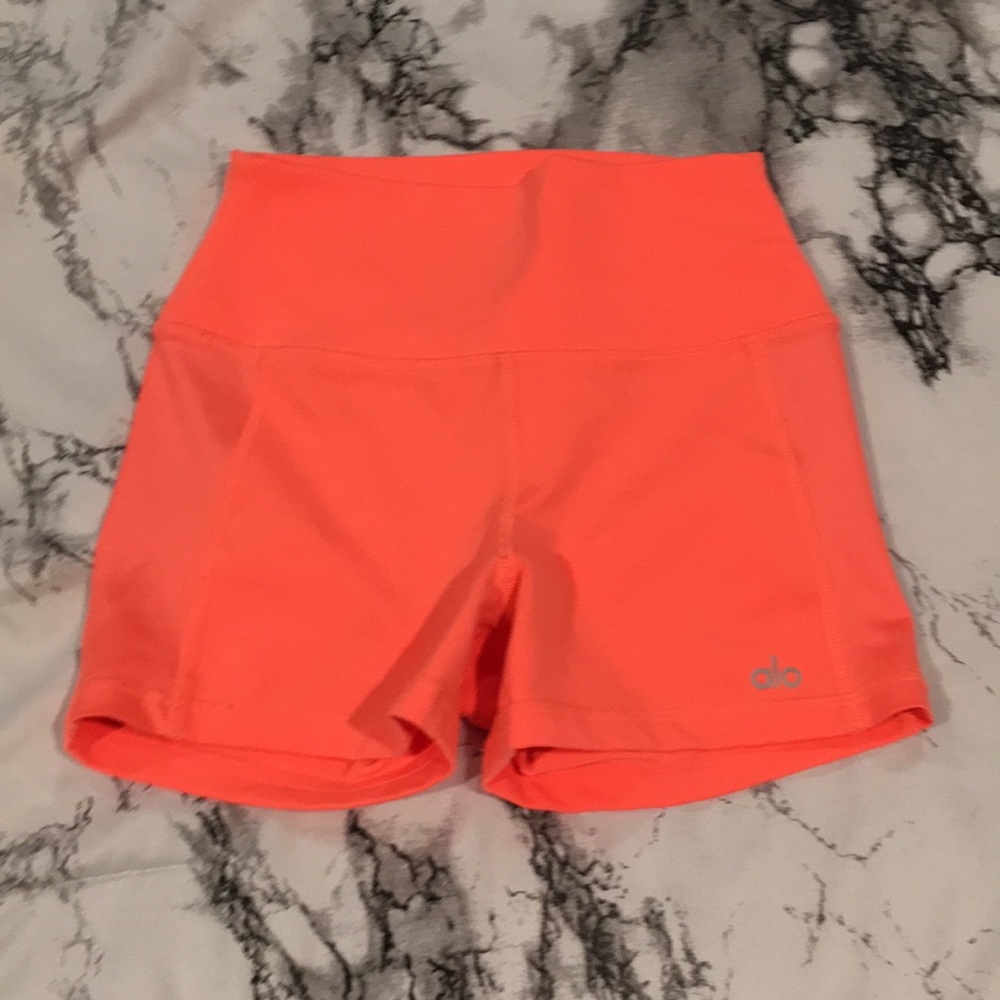 Bright Orange Athletic Shorts